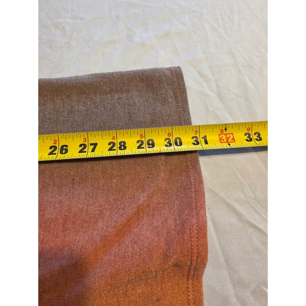 Zenana Ombre Tunic Top Women 2XL Orange Brown Knit Oversized Boho Chic Trendy - Picture 8 of 8